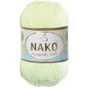 Příze Nako Hosgeldin Soft Barva: zelená světlá - 10559