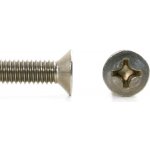 Šroub zap. hl. kříž nerez A2, DIN 965 - M6x40 – Hledejceny.cz