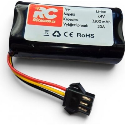 IQ models RC_326899 Akumulátor Li-ion 7,4V 3200 mAh 3SM konektor – Hledejceny.cz