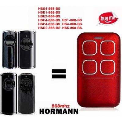 Dálkový ovladač HÖRMANN BS HS1 HS4 HSE1 BiSecur HSM4 868,3 MHz – Hledejceny.cz