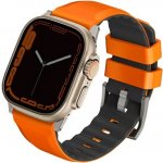 UNIQ Linus Apple Watch Series 1/2/3/4/5/6/7/8/SE/SE2/Ultra 42/44/45/49mm Airosoft Silicone volt orange UNIQ-49MM-LINUSVORG – Hledejceny.cz