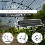 Springos stínící tkanina 90 % 1,2 x 50 m SN0029 zelená – HobbyKompas.cz