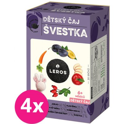 LEROS Švestka 20 x 2g – Zboží Dáma