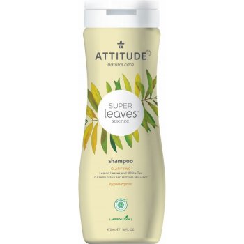 Attitude Super leaves Shampoo rozjasňující pro normální a mastné vlasy 240 ml