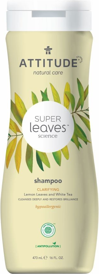 Attitude Super leaves Shampoo rozjasňující pro normální a mastné vlasy 240 ml