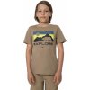 Dětské tričko 4F Chlapecké turistické triko s krátkým rukávem-TSHIRT M322-83S-BEIGE