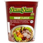 YumYum Instantní nudlová polévka s hovězí příchutí 70 g v kelímku – Zboží Dáma