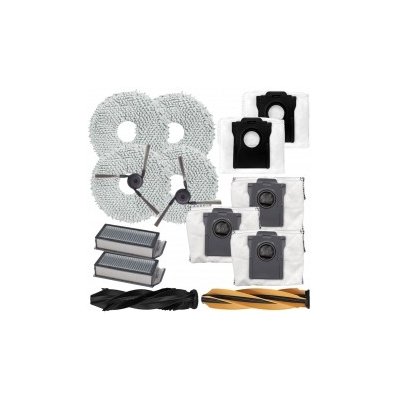 ElektroSkalka Dreame Bot X50 Master hepa filtry a kartáče a sáčky a mopovací textilie 15 ks – Zboží Mobilmania