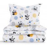 MKLuzkoviny.cz bavlna povlečení Renforcé Vesmírná panda 140x200 70x90 – Hledejceny.cz