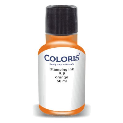 Coloris razítková barva R9 oranžová 50 ml