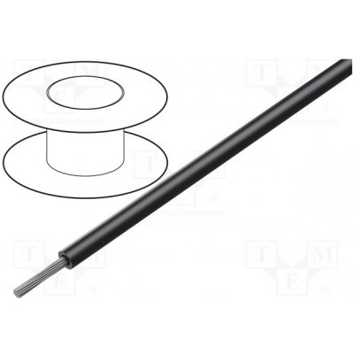 Synflex 3710 0250 12 1x2,5mm² černá 1 m – Hledejceny.cz