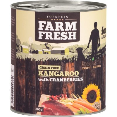 Topstein Farm Fresh Kangaroo with Cranberries 800g