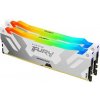 Paměť Kingston DDR5 Fury Renegade White RGB 32GB 2x16GB 6400MHz CL32 DIMM On Die ECC XMP 1.4V KF564C32RWAK2 32