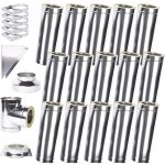 Solid izolovaný komín Slim Plus 1,0 180mm 15m – Zboží Dáma