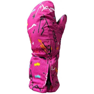 Echt DĚTSKÉ PALCOVÉ RUKAVICE ZIMNÍ Růžová – Zboží Dáma