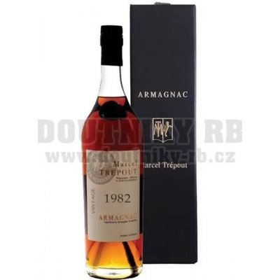 Marcel Trépout Vintage Armagnac 1982 40% 0,7 l (holá láhev) – Hledejceny.cz