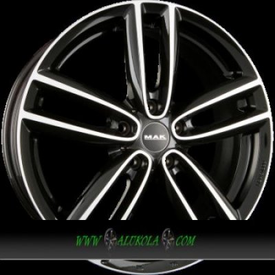 MAK Oxford 7x18 5x112 ET54 black mirror | Zboží Auto