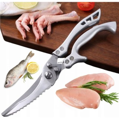 Kuchyňské nůžky z Ocel na maso, drůbež, kuře a ryby – Sleviste.cz