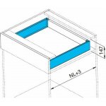 Cemux H Box SLIM zásuvka TIP-ON bílá H116/550mm – Sleviste.cz