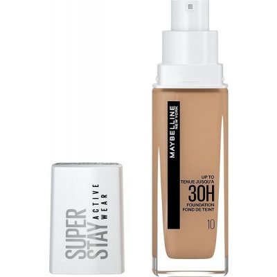 Maybelline SuperStay Active Wear 10 Ivory dlouhotrvající vysoce krycí make-up 30 ml – Zboží Mobilmania