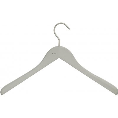 Hay Soft Coat Hanger Wide Grey 4ks – Zboží Mobilmania