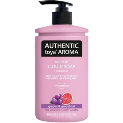 Authentic Toya Aroma Grapes & Grapefruit tekuté mýdlo 2 x 400 ml dávkovač – Zbozi.Blesk.cz