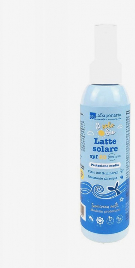 laSaponaria opalovací mléko SPF20 BIO 125 ml