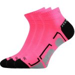 VoXX Sportovní ponožky FLASH 3 páry neon růžová – Zboží Mobilmania