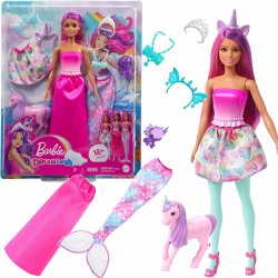 Barbie s pohádkovými oblečky
