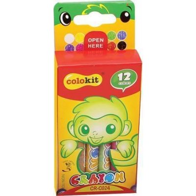 FLEXOFFICE Voskovky "Colokit" 12 barev – Hledejceny.cz