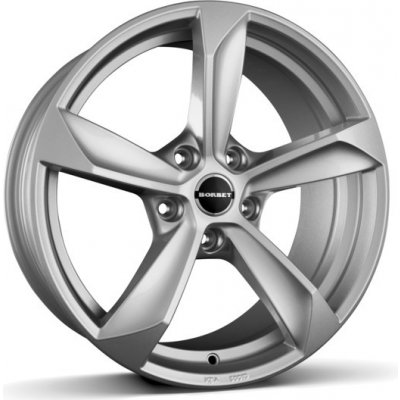 Borbet S 10x22 5x108 ET30 silver