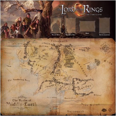 FFG Lord Of The Rings LCG: Fellowship 1-4 Player Gamemat