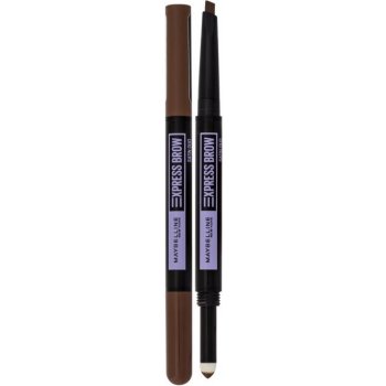 Maybelline Express Brow Satin Duo tužka a pudr na obočí 2v1 Medium Brown 0,71 g