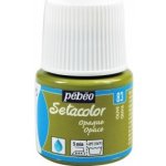 Pebeo Setacolor Opaque č.83 olivová 45 ml – Zboží Mobilmania