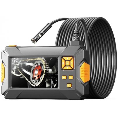 W-star Endoskopická kamera WSP130 dual sonda 8mm, 5m, LCD 1080P HD WSP130D-8-5 – Zbozi.Blesk.cz