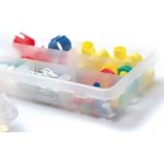 PlasticFuture Plastový organizér Knox 18x9x3,5 cm čirý – Sleviste.cz