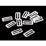 Háček na prádlo šíře 18 mm kovový - bílá (10 ks) – Hledejceny.cz