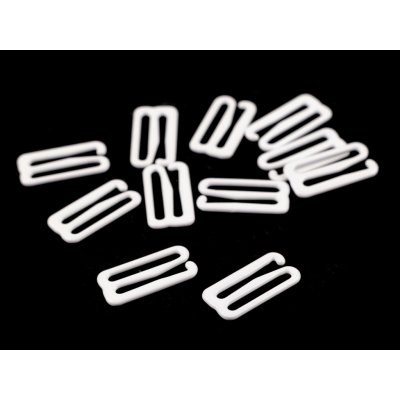 Háček na prádlo šíře 18 mm kovový - bílá (10 ks) – Hledejceny.cz