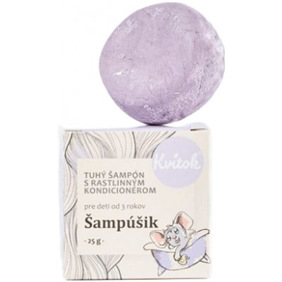 KVITOK Dětský tuhý šampon šampušik 25 g – Zboží Dáma