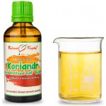 Bylinné kapky Koriandr živá kvetoucí nať BIO kapky Duše rostlin tinktura 50 ml – Hledejceny.cz