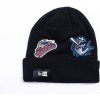 Čepice New Era Kulich Multi Patch Cuff Beanie SCRRAI Black