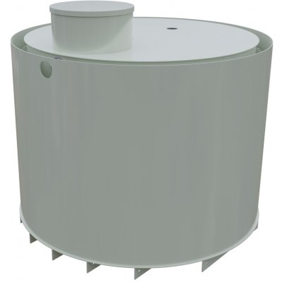 Mravec plast Nádrž na dešťovou vodu dvouplášťová kruhová 5m³ – Sleviste.cz