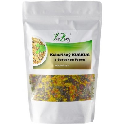YOURBODY Kukuřičný kuskus s červenou řepou 300 g – Zboží Dáma