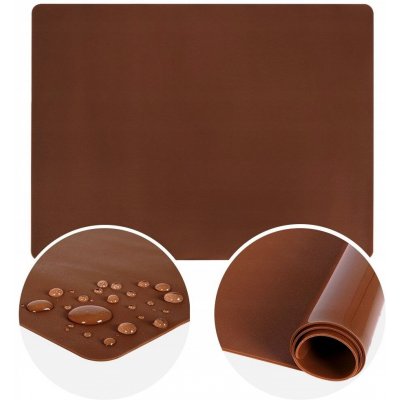VÁL SILIKON 60X50X0,08 CM HNĚDÁ - Orion – Zboží Dáma