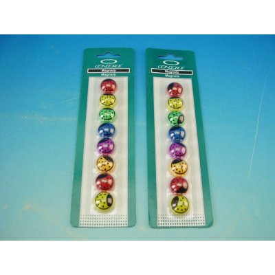 Concorde Magnety Berušky 20 mm 8 ks – Sleviste.cz