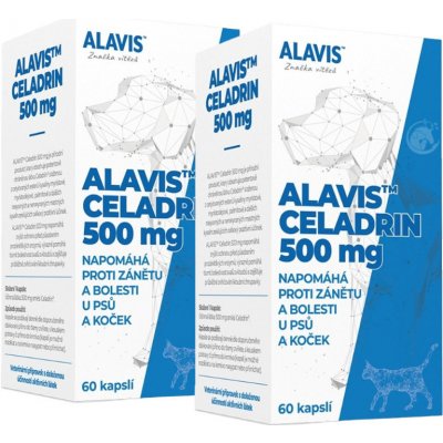 Alavis Celadrin pro psy a kočky 2 x 60 ks – HobbyKompas.cz