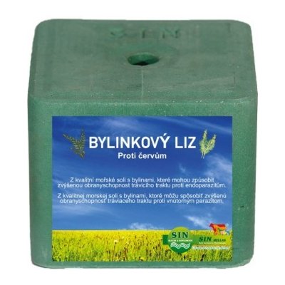 S.I.N. Hellas Minerální liz s bylinkami proti červům z mořské soli pro koně skot ovce a kozy 10 kg – Zboží Dáma
