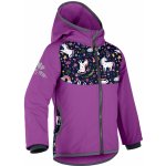 dětská softshellová bunda s fleecem Unuo fialová – Sleviste.cz