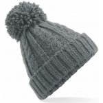 Beechfield Zimní pletená čepice B480 Light Grey – Hledejceny.cz