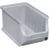 Úložný box Allit Profiplus Box Plastový box 12,5 x 15 x 23,5 cm, šedý